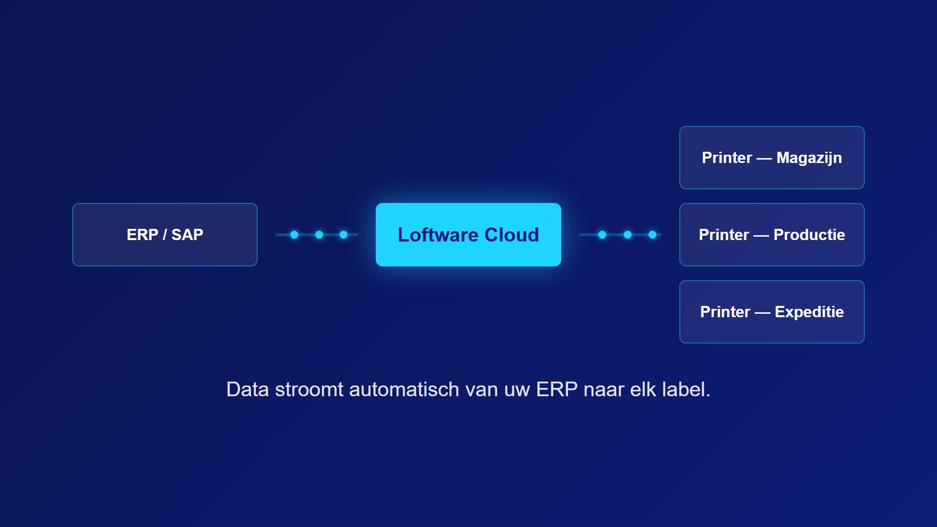 ERP-koppeling: van SAP naar label, automatisch